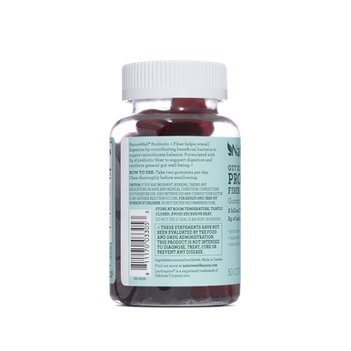 Probiotic + Fiber Gummy Dietary Supplement
