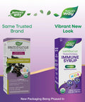 Nature's Way Sambucus Organic Black Elderberry Syrup for Kids Traditional Immune Support 4 Fl. Oz