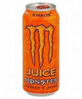 Monster Khaos Energy Drink + Juice, 16 fl oz Cans, 24 Count Pack (EXP: 9/2026) Discontinued/Rare Khaos