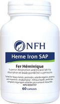 NFH Heme Iron SAP, 60 Capsules