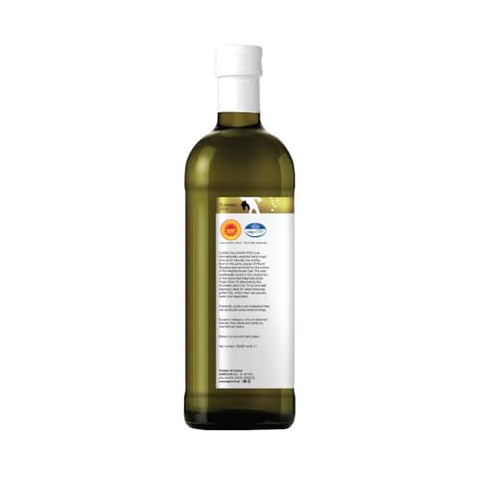 Iliada Kalamata PDO Extra Virgin Olive Oil, 1Lt | Multi-awarded | Single Region 100% Greek | Monovarietal Koroneiki | Cold Press | Polyphenol Rich | Chef's Favorite