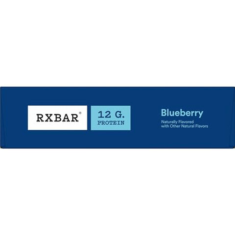RXBAR Protein Bars, Protein Snack, Snack Bars, Blueberry, 9.1oz Box (5 Bars) (Pack of 2)