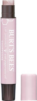 Burt'S Bees Lip Balm Moisturizing Lip Shimmer For Women For All Day Hydration With Vitamin E & Coconut Oil 100% Natural Champagne 0.09 Ounce