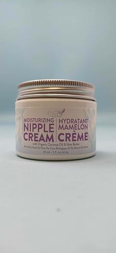 Eva Naturals Safe Nipple Cream For Breastfeeding Nipple Balm For Dry Cracked Nipples Lanolin Nipple Butter For Breastfeeding Pain With Organic Shea Butter Coconut Butter & Argan Oil