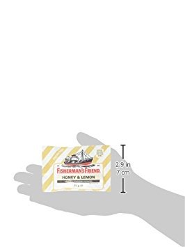 Fishermans Friend 25g Sugar Free Honey and Lemon Lozenges (Pack of 5)