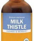 Herb Pharm Milk Thistle Seed Liquid Extract For Liver Function Support - 1 Ounce