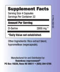 Relentless Improvement D-Serine 90 caps