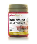 Power Health Iron - Amino Acid Chelate 14mg 50s Tabs