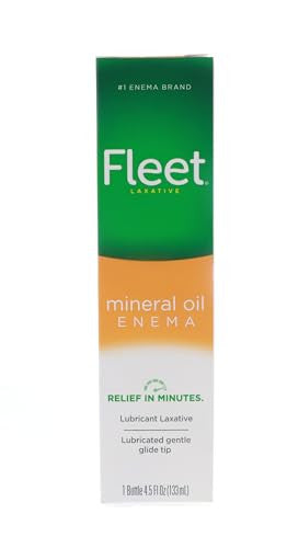 Fleet Mineral Oil Enema 4.5 Ounce (Pack Of 6)