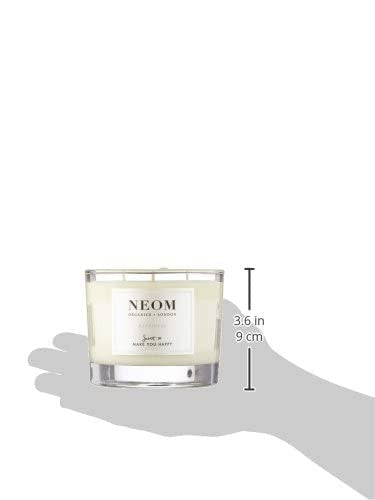 Neom Happiness Scented Candle 3 Wick Essential Oil Aromatherapy Candle Neroli Mimosa & Lemon Scent To Make You Happy