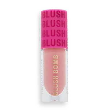 Revolution Beauty London Revolution Beauty Blush Bomb Cream Blusher Lightweight Makeup & Creamy Formula For A Dewy Finish Enriched With Vitamin E Dolly Rose 0.15 Fl. Oz.