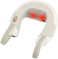 Homedics Shiatsu Rechargeable Neck Massager With Heat, Deep-Kneading Shiatsu Massage, Comfort-Flex Handles, Integrated Controls, Cordless, Relaxes Muscle Tension, Releases Sore Muscles