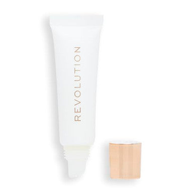 Revolution Beauty London Revolution Beauty Juicy Peptide Lip Balm Hydrating & Plumping Lip Balm With Sheer Color Infused With Vitamin E & Peptides Clear Ice 0.27 Fl. Oz