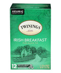 Irish Breakfast Tea Keurig K-Cups 12 Count (Case of 6) By Twinings Tea