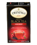 Mixed Berries Flavoured Black Bagged Tea 20 Bags (Case of 6) By Twinings Tea