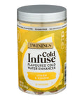 Cold Infuse Lemon & Ginger Tea 12 Bags (Case of 6) By Twinings Tea