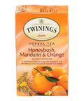 Herbal Unwind African Honeybush Mandarin & Orange Tea 20 Bags (Case of 6) By Twinings Tea