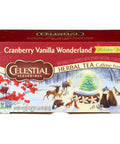 Cranberry Vanilla Tea 18 Bags (Case of 6) By Celestial Seasonings