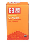 Organic Gigner Tea 20 Bags (Case of 6) By Equal Exchange