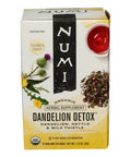 Organic Dandelion Detox Tea 16 Bags (Case of 6) By Numi Tea