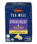Organic Lemon Chamomile Tea Stress Relief 12 Bags (Case of 6) By Teawell