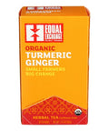 Organic Turmeric Ginger Tea 20 Bags (Case of 6) By Equal Exchange