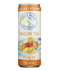 Peach Ginger Tea 12 Oz (Case of 12) By Venice Beach Beverage