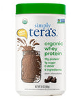 Organic Whey Protein Chocolate 24 Oz By Simply Tera's