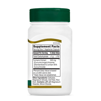 21st Century Curcumin 95 Herbal Supplements, 45 ea