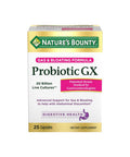 Nature's Bounty Probiotic GX Gas & Bloating Formula, Capsules 25 ea