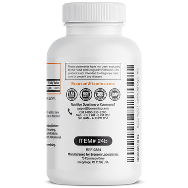 Bronson Vitamin A Retinyl Palmitate - 10,000 IU 250 Count