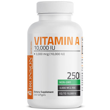 Bronson Vitamin A Retinyl Palmitate - 10,000 IU 250 Count