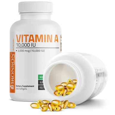 Bronson Vitamin A Retinyl Palmitate - 10,000 IU 250 Count