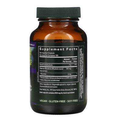Gaia Herbs, Rhodiola Rosea, 120 Vegan Liquid Phyto-Caps