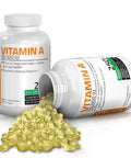Bronson Vitamin A 10,000 IU Premium Non-GMO Formula, 250 Softgels