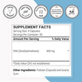 Supersmart DIM DiIndolylMethane 400 mg Per Day Hormonal Support for Men Women Protect Against Aging Cells Estrogen Balance NonGMO Gluten Free 120 Vegetarian Capsules