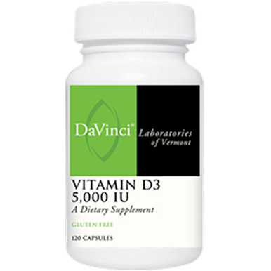 DaVinci Vitamin D3 5000 IU120 caps
