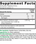 Nature's Answer Sambucus Black Elder Berry Extract 4 oz