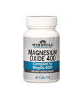 Windmill Magnesium Oxide Tb 400 mg Dietary Supplement, 60 ea
