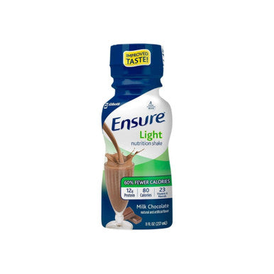 Ensure Light Nutrition Shake Milk Chocolate, 6 ea