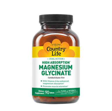 Country Life Dual Action Magnesium Glycinate