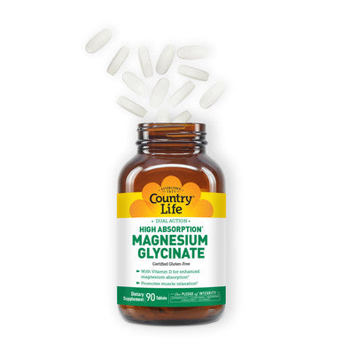 Country Life Dual Action Magnesium Glycinate