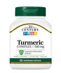 21st Century Turmeric Complex Vegetarian Capsules 500 MG 60 ea