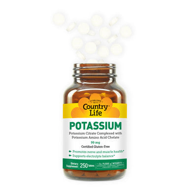 Country Life Potassium 99 mg