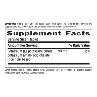 Country Life Potassium 99 mg