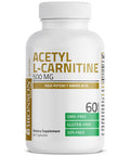 Bronson Acetyl L-Carnitine - 500 MG 60 Count