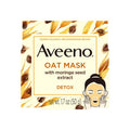 Aveeno Detoxifying Oat Face Mask with Moringa Seed Extract and Vitamin E, 1.7 oz
