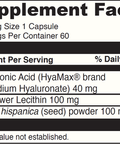 DaVinci Hyaluronic Acid60 caps