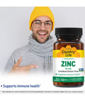 Country Life Chelated Zinc 50 mg