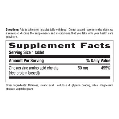 Country Life Chelated Zinc 50 mg